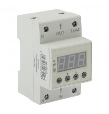 Реле контроля напряжения PRO NO-903-41 РКН-1 63А электронный дисплей  Б0050657  ЭРА