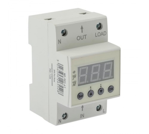 Реле контроля напряжения PRO NO-903-41 РКН-1 63А электронный дисплей  Б0050657  ЭРА