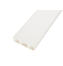 Кабельный канал 75x20х2000мм с перегородками (белый)  075001S  SPL