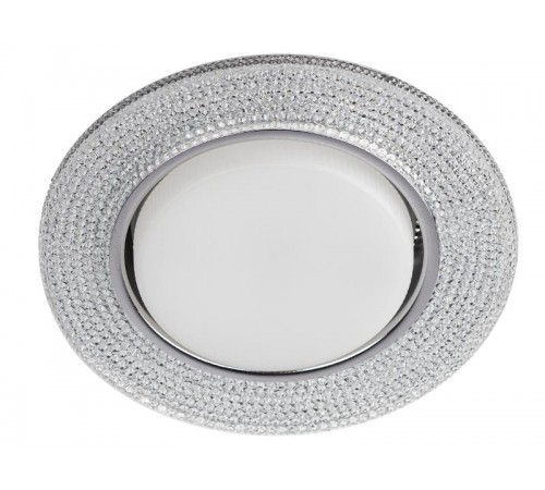 Cветильник встраиваемый со светодиодной подсветкой DK LD53 WH GX53 белый  Б0057475  ЭРА