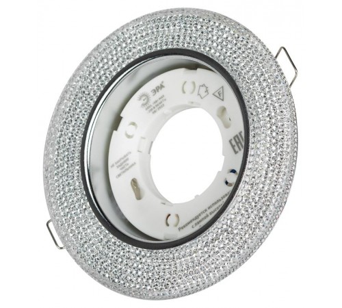 Cветильник встраиваемый со светодиодной подсветкой DK LD53 WH GX53 белый  Б0057475  ЭРА