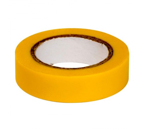 Лента изоляционная ПВХ 15x0,13 10м в рулоне Желтая  PVC151013Y  DKC