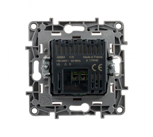 Etika Белый Датчик движения без нейтрали 400Вт  672217  Legrand