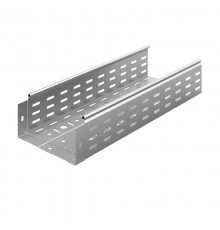 (АРХИВ) Металлический лоток перфорированный 200х100х2500, толщ. 1,0 мм, гор. цинк  (АРХИВ) ЛПМЗТ-200х100х2500-1,0-ГЦ  Ostec