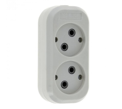 Колодка 2 гн. 10А 2,2кВт б/з Эксперт EKF PROxima  AKB10-2  EKF