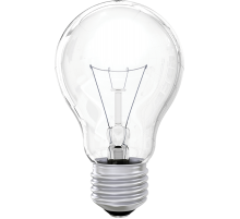 Лампа накаливания ЛОН OI-A-75-230-E27-CL  71663  ОНЛАЙТ