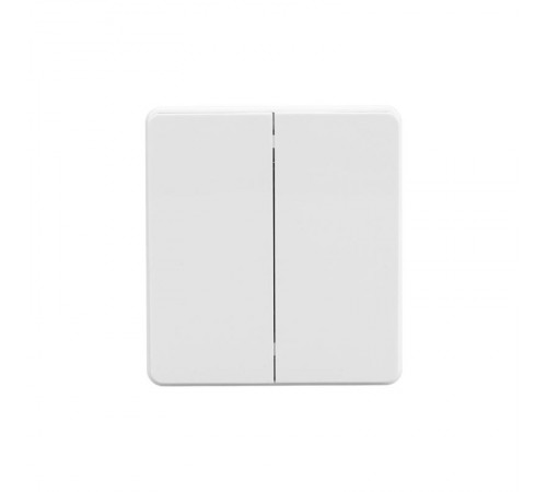 Выключатель ROUND 2 кл проходной (переключатель) 10А с/у перламутр  KR-78-0709-1  KRANZ