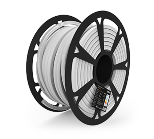 Лента светодиодная 2835/120-SMD 8W 220V 200lm/m 3000K NEON (8х16мм) IP67 (50м)  311000108  Gauss