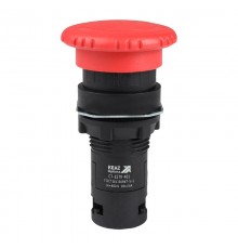 Кнопка аварийного останова OptiSignal Compact D22 C7-ESTR-401 красная 1НЗ XB7ES542P  362130  КЭАЗ