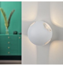 Декоративная подсветка светодиодная WL10 WH 4*1Вт IP 54 белый  Б0034608  ЭРА