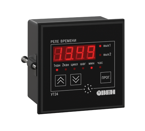 Микропроцессорное реле времени двухканальное УТ24-Щ1.К  05751  ОВЕН