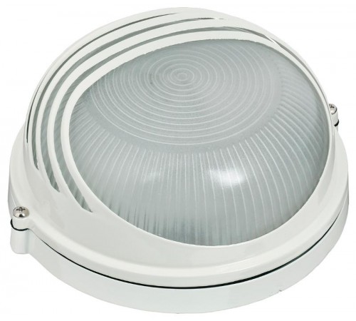 Светильник для ЖКХ НПП 1307 60Вт Е27 IP54 белый/круг ресничка  LNPP0-1307-1-060-K01  IEK