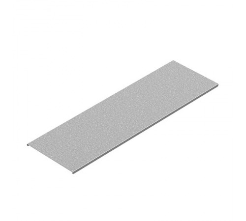 Крышка к лотку ПЛК 100х15х3000 под заземление, толщ. 1,0 мм, Сендзимир цинк, 021317  КПЛКЗ-100х3000-1,0-СЦ   Ostec