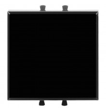 Выключатель "Черный квадрат", "Avanti", 16A, 2 мод.  4402102  DKC