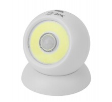 Светильник пушлайт (подсветка) SB-802 "Сфера-2" [5Вт. COB, 3xAAA, датчик движения, магнит, бл.]  Б0036608  ЭРА