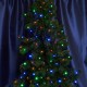 Гирлянда елочная  750 диодов  мульти, CL93  15 веток (5м) + 6м зеленый шнур, IP44  32953  FERON