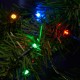 Гирлянда елочная  500 диодов  мульти, CL92   10 веток (5м) + 1.5м зеленый шнур, IP44  32376  FERON