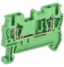 Клемма пружинная КПИ 2в-1,5 17,5А зеленая   YZN11-001-K06  IEK 