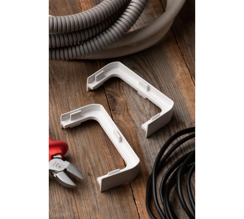 Соединитель (105х50) (2 шт) C-Line Белый  conw-105-50x2  EKF