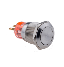 Кнопка IP67, без подсветки, с возвратом, 1NO+1NC, MT67-R11  107335  ОВЕН
