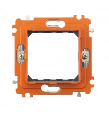 Axolute Суппорт для рамки на 2 модуля, фиксация на клипсах  H4702G  Legrand