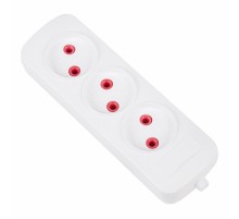 Колодка 3 гнезда без заземления "Эконом"  11-8711  PROconnect