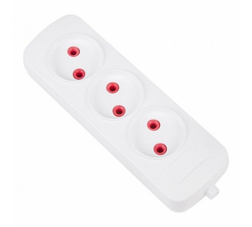 Колодка 3 гнезда без заземления "Эконом"  11-8711  PROconnect