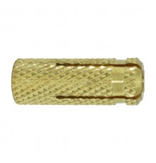 Анкер забивной латунный M10 (25 шт)- пакет  148943  Tecfi