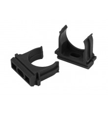 ЭРА Крепеж-клипса (черный) для трубы d 16мм  Б0044175  ЭРА