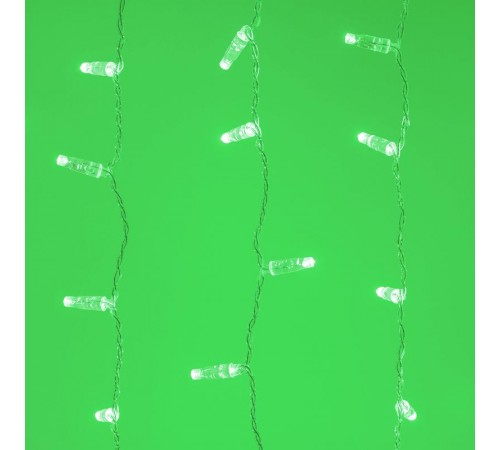 Светодиодная гирлянда ARD-CURTAIN-CLASSIC-2000x3000-CLEAR-760LED Green (230V, 60W)  024859  Arlight