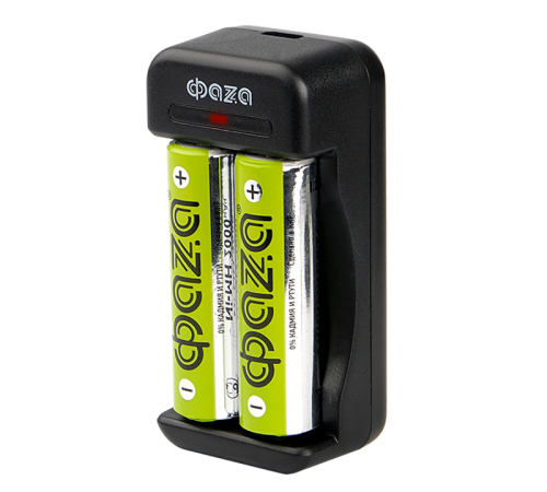Зарядное устройство для акк батарей B-50USB (+2 x АА 2000мАч), питание от USB   .5038837  ФАZА