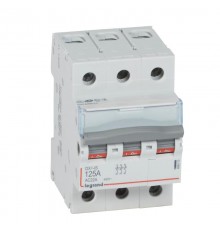 Выключатели-разъединители DX3-IS - 3П - 400 В~ - 125 А - 3 модуля  406470  Legrand