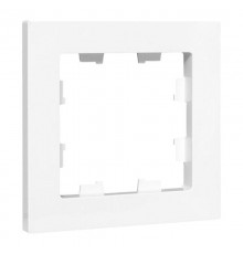 1 - местная рамка, белая, пластик Эпика EKF  UP1-FPW-01  EKF