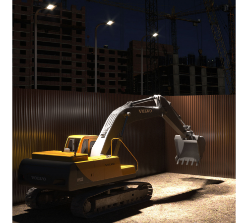 Прожектор светодиодный Gauss Elementary 150W 12750lm IP65 6500К ПРОМО G2 черный   613100150P  Gauss