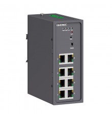 Промышленный управляемый коммутатор, 810/100Base-T(X) портов RJ45, консольный порт Mini USB, 24-48В DC (18-72В DC), с резервированием  N2000-8T-P1 