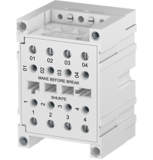 Блок TC-DS-VL Клеммный для цепей напряжения, контакт до разрыв а, монтаж на плату, винтовые клеммы  1SNA166742R0500  TE