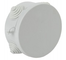 Коробка распределительная о/у 85х40мм с гермовводами 4 вх. IP54 KOR-85-40-4g  Б0037447  ЭРА