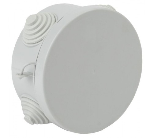 Коробка распределительная о/у 85х40мм с гермовводами 4 вх. IP54 KOR-85-40-4g  Б0037447  ЭРА