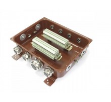 Коробка распределительная монтажная КМ 65-40 УХЛ1,5 латунный ввод IP65  zeta30360  ГОФРОМАТИК