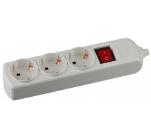 Колодка K-3es 3гн, зазeмл, выкл (10/40/1200) C0045322  ЭРА