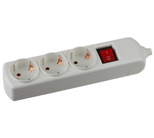 Колодка K-3es 3гн, зазeмл, выкл (10/40/1200) C0045322  ЭРА