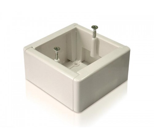 Коробка установочная для кабель-каналов 88х88х44мм  65021  Рувинил