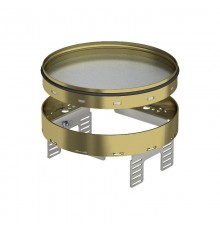 Кассетная рамка RKRN2UZD3 ном.размер R4 D 215 мм (латунь) (RKRN2UZD3R4MS25)  7409134  OBO Bettermann