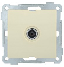 BOLERO кремовый Розетка оконечная TV РТВ11-0-Б  EAB11-K33  IEK