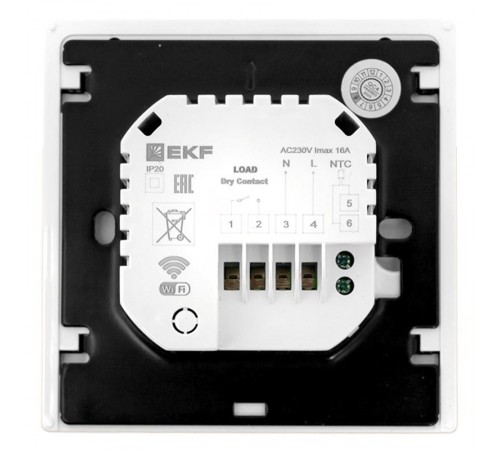 Умный терморегулятор для водяного/газового бойлера  Connect ett-5 EKF