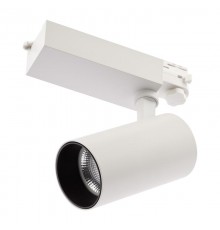 Светильник светодиодный трековый трёхфазный SТR-30-36-30K-W30 узкий луч 3000K белый  Б0049773  ЭРА