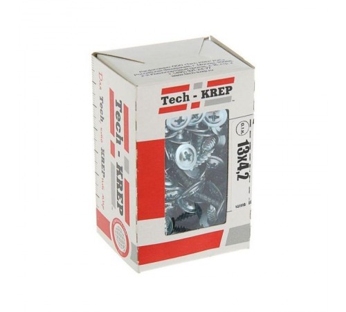 Саморез ШСММ 4,2х13 (200 шт) - коробка с окном ( 0,267 кг)  102138  Tech-KREP