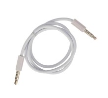 Аудиокабель 3,5 мм штекер-штекер 0,5 м белый  18-1105  REXANT