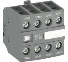 Блок контактный дополнительный CA4-40NRT для контакторов AF..RT и NF..RT1SBN010142R1240 ABB