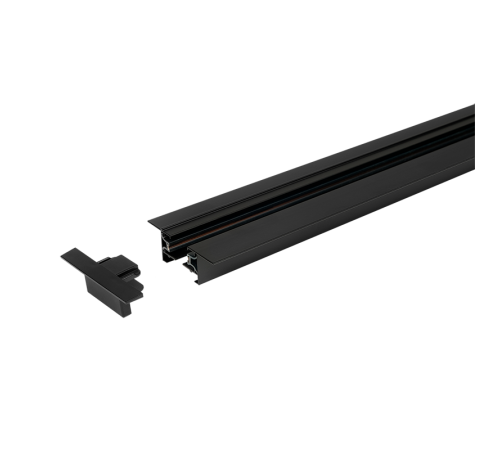 Шинопровод осветительный чёрный 2м (встраиваемый) PTR/R 2M-BL  .5031623  Jazzway